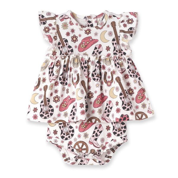 cowgirl-cutie-bamboo-skirted-bodysuit Tesa Babe - Sophia's StyleBaby Girl Clothes-1